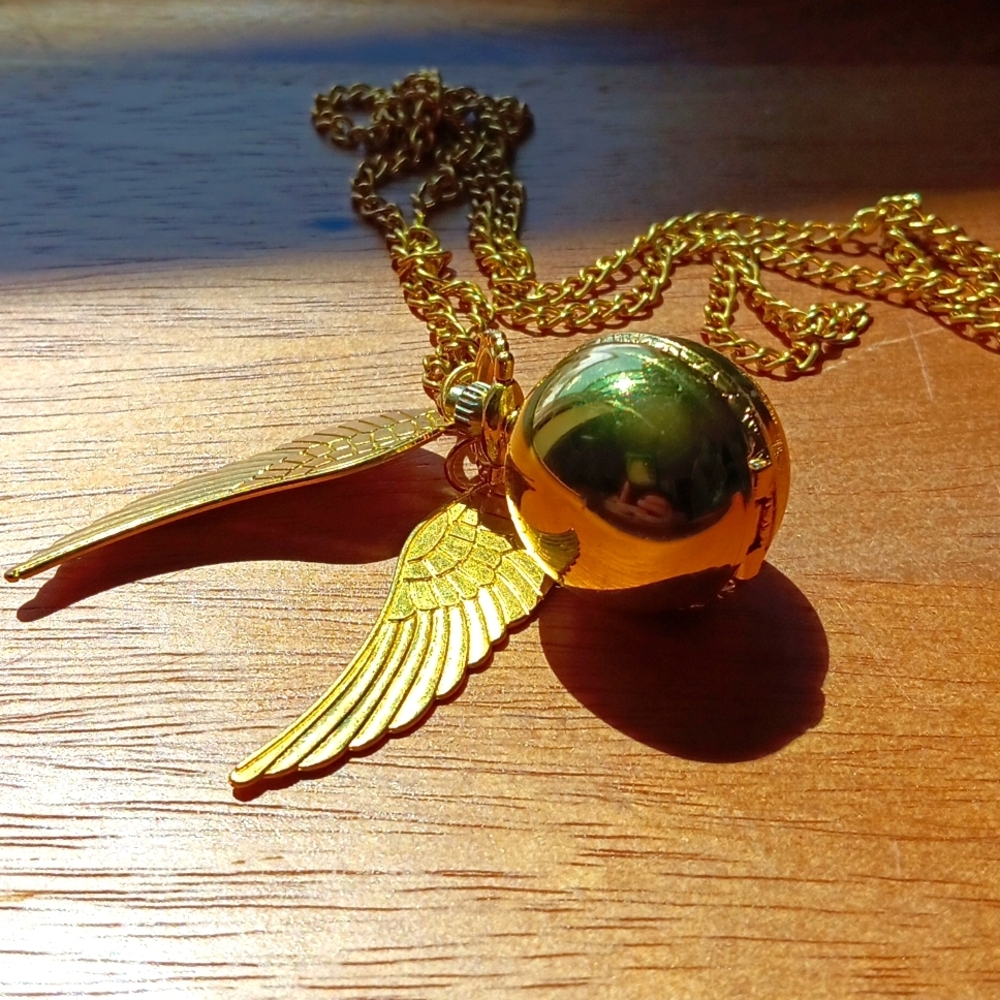 Golden Snitch Pendant Necklace - Picture 6 of 6